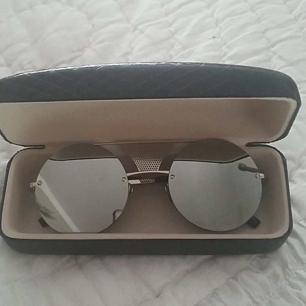 Steam punk, retro style sunglasses